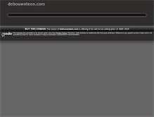 Tablet Screenshot of debouwsteen.com